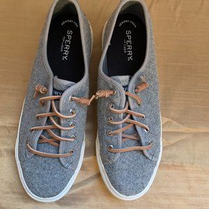 Sperry Top-Sider Gray Slip-On Shoes